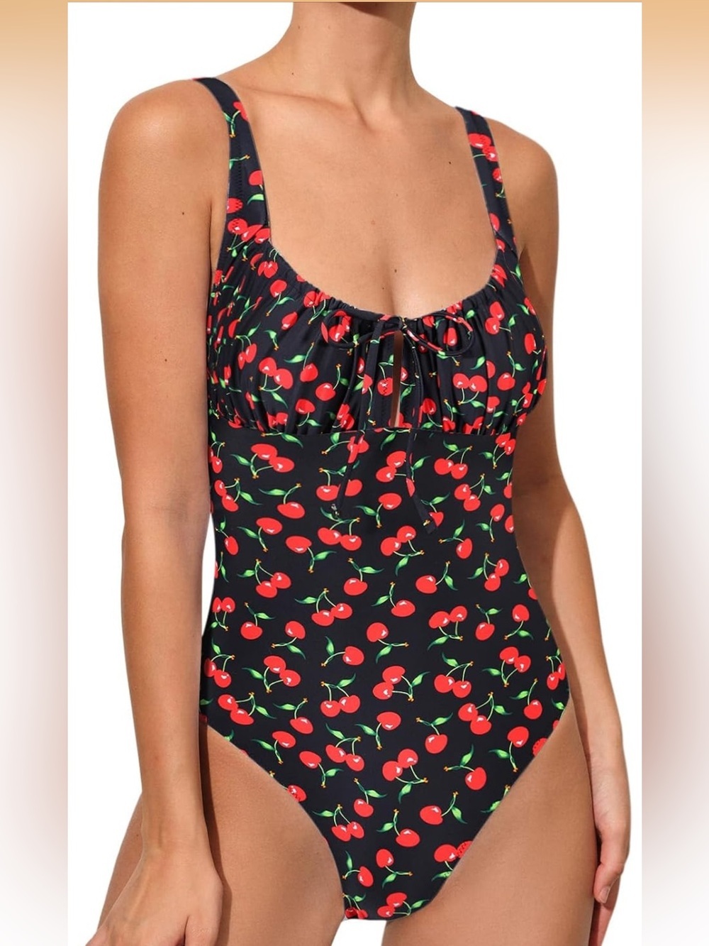 One Piece Swimsuit Floral Push Up Sexy Tie Slimming L. 1996/bb10-1